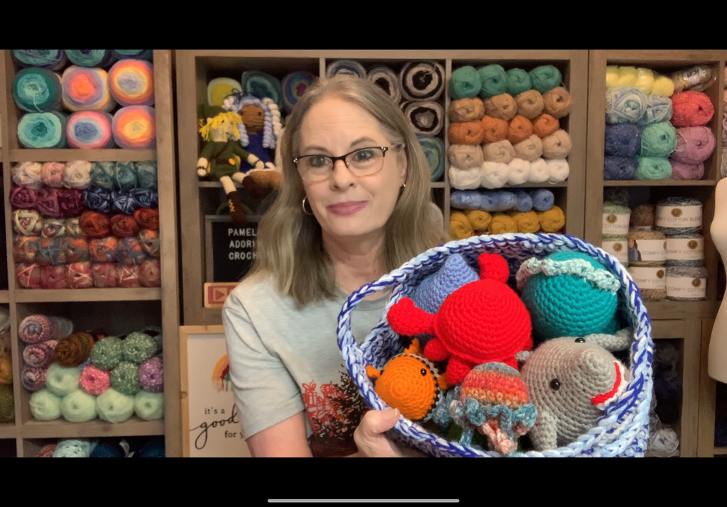 Everyday Basket Pattern - Digital Download PDF Crochet Pattern - Storage Organizer