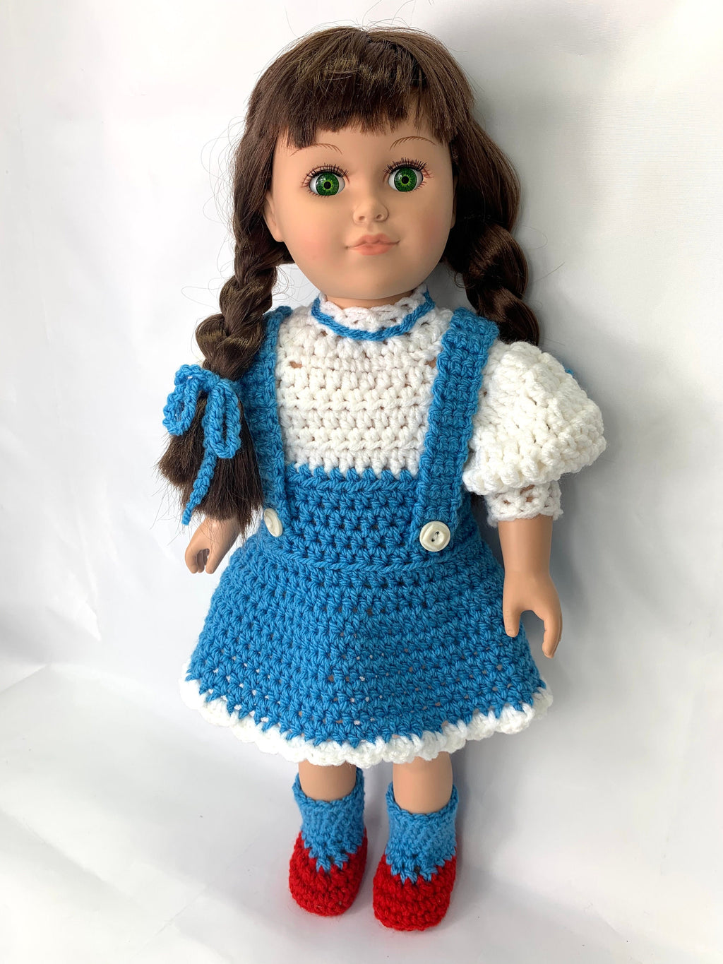 18" Doll Dorothy Crochet pattern, 18" Doll Lion crochet pattern, Halloween, 18 inch scarecrow crochet patterns, doll tinman crochet pattern