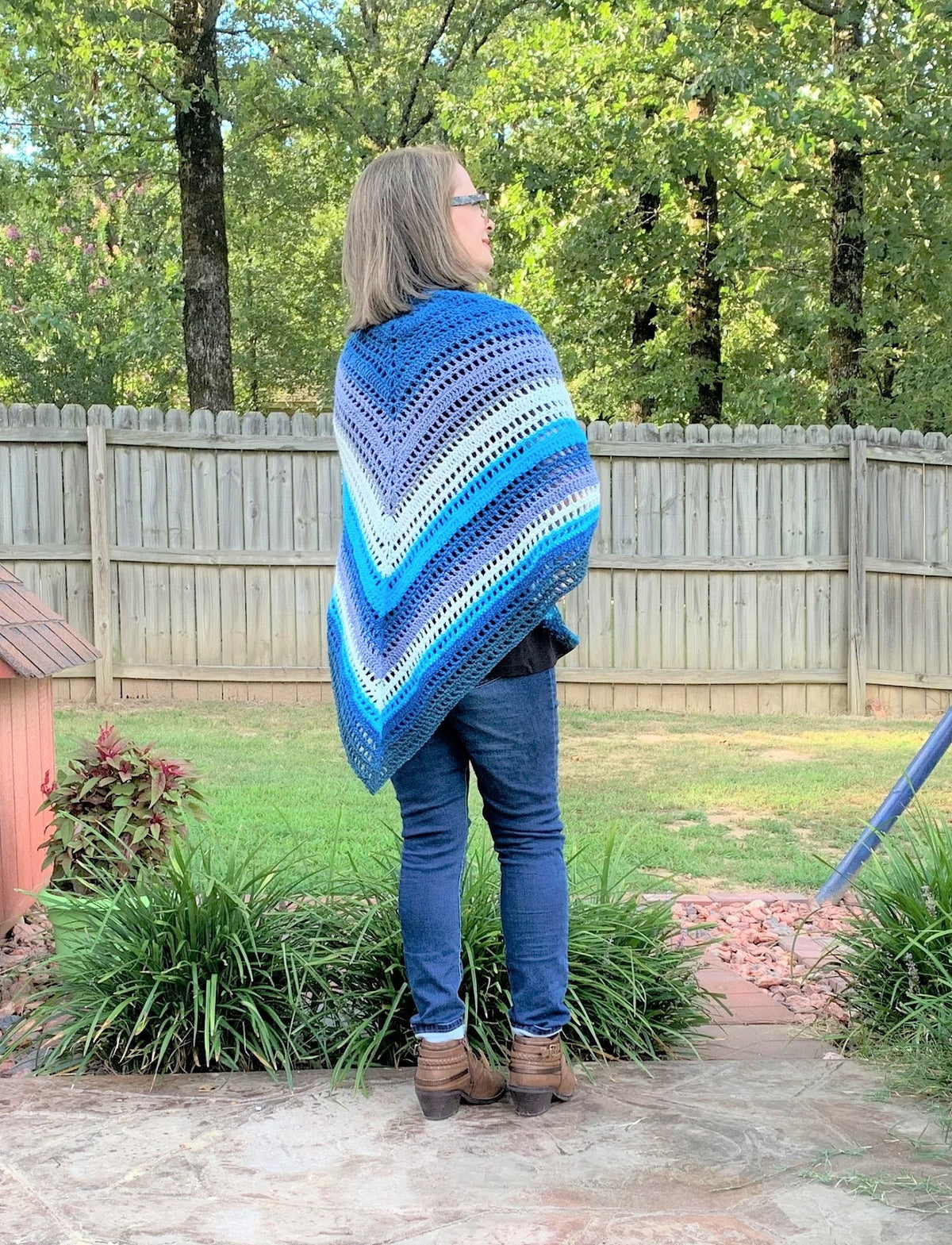 Shawl Crochet Pattern, Shawl Pattern, PDF pattern, pattern to crochet a shawl, women's shawl, Mermaid Shal