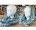 Cowl Crochet Pattern, Bulky Cowl Pattern, PDF pattern, The Jenny Lynn Collection, women's cowl, men's cowl