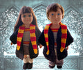 Harry Harmonie Crochet doll clothes pattern, 18 inch Doll halloween crochet pattern, doll boots, doll clothes, wizard crochet pattern