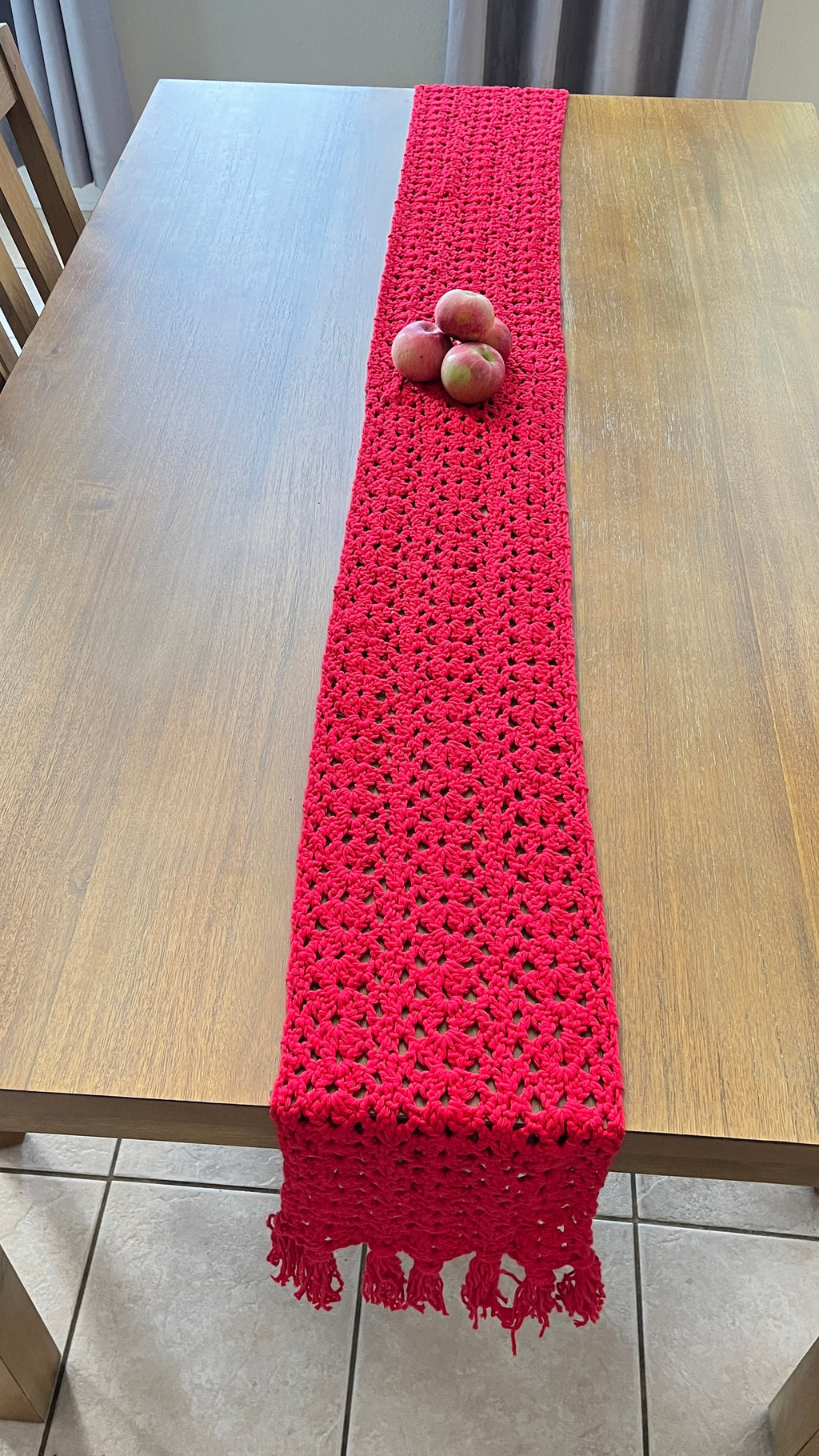 Crochet table runner Pattern, Crochet PDF Pattern, crochet holiday, crochet home decor, crochet gifts, kitchen table, christmas