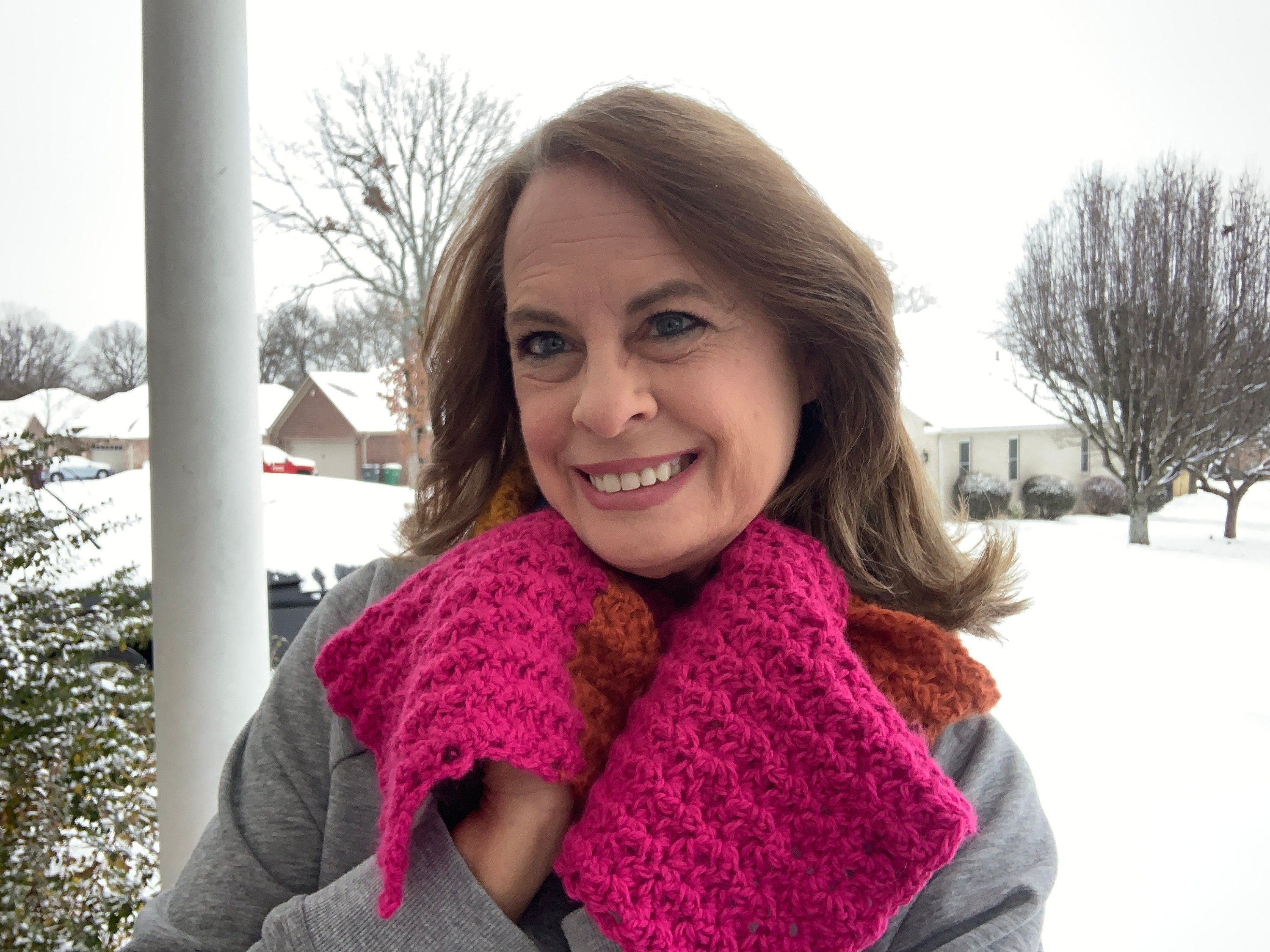Blocked Scarf Crochet Pattern, PDF pattern, beginner friendly, fits all sizes, crochet accessory, winter scarf, crochet blocked scarf