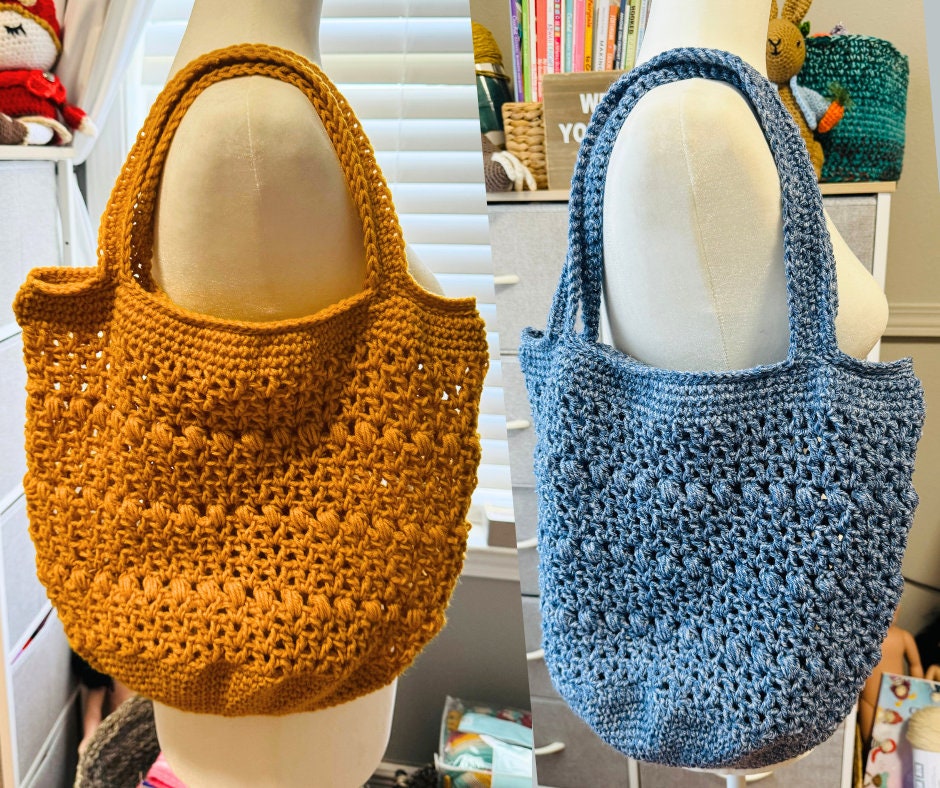 Crochet Market Bag pattern, Crochet purse, PDF, 4-hour easy fast quick, gift, tote,