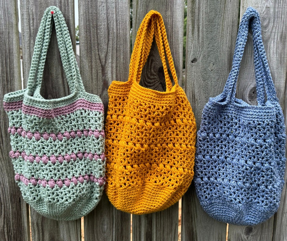 Crochet Market Bag pattern, Crochet purse, PDF, 4-hour easy fast quick, gift, tote,