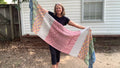 My first Crochet Wrap Crochet Pattern, PDF pattern, my first crochet shawl, women's spring wrap, beginner friendly, fits all sizes,  spring