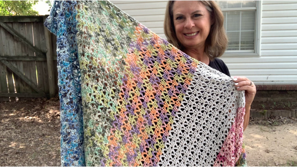 My first Crochet Wrap Crochet Pattern, PDF pattern, my first crochet shawl, women's spring wrap, beginner friendly, fits all sizes,  spring